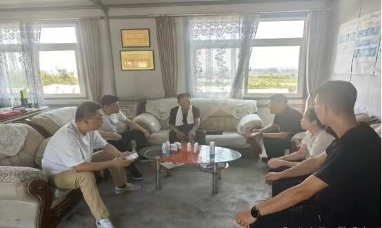 服务现场。