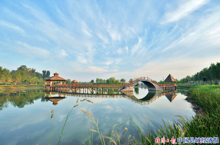 河南武陟县水域治理打好四张牌